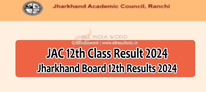 Jharkhand Board 12th Result 2024